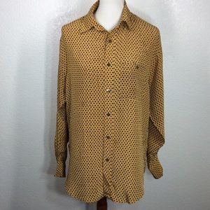 Anne Pinkerton Vintage Square Button Up Shirt